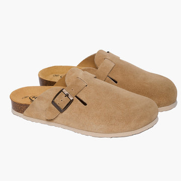 Plakton Clog – Blogg Tan Suede